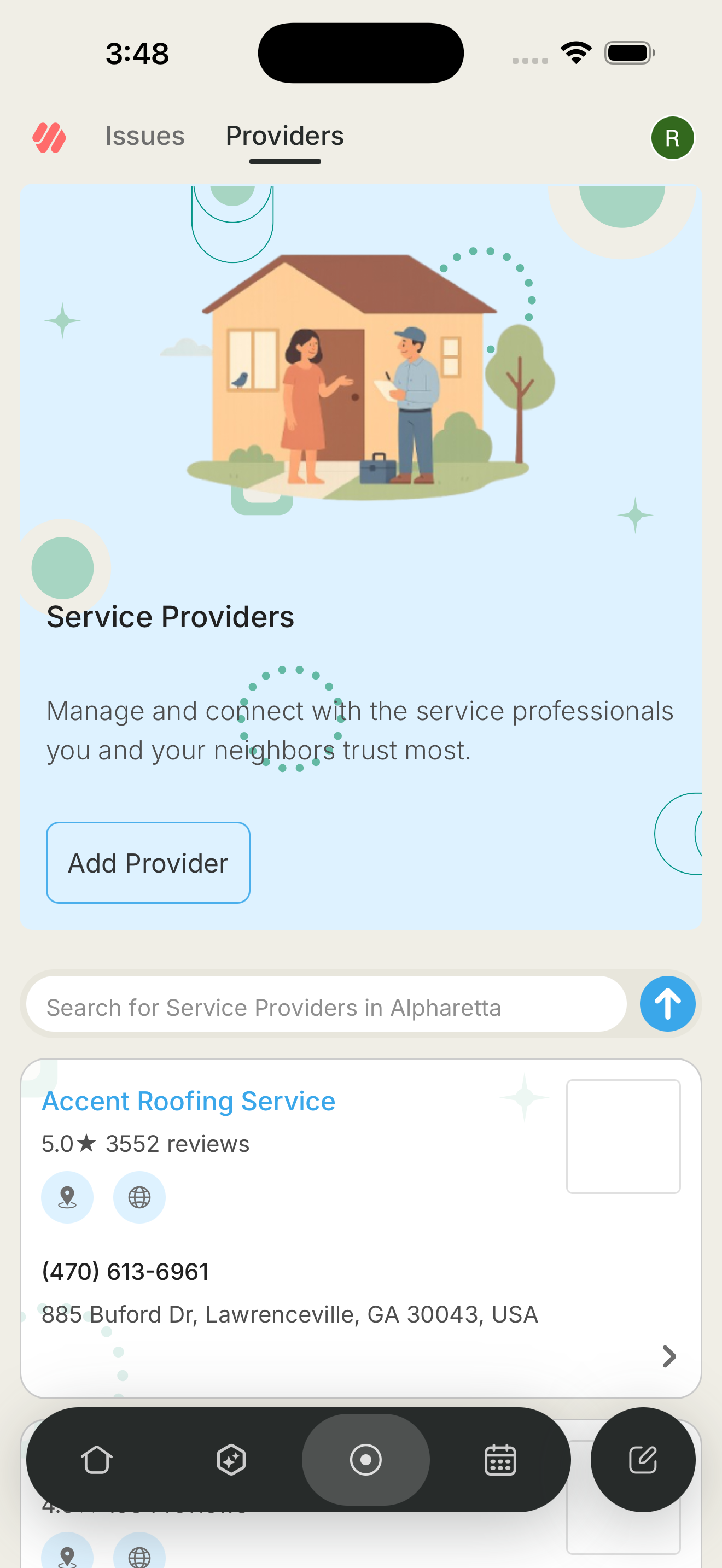 Spanr app preview right image